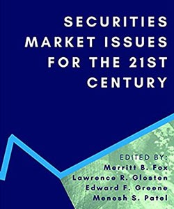 Securities Market Issues for the 21st Century